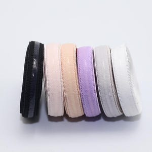 10 Meter 1 cm 0.39" breit Anti Rutsch elastischer Bund Gummiband Unterwäsche Schultergurt Dessous Kante Zubehör Material V7K32C250327T
