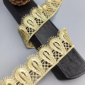 5 jardas 2,8 cm 1,1" de largura material de pena de cílios dourados costurar tecido bordado vestido saia lingerie mangas renda guarnição fita Z34E264L230713Y