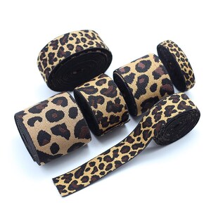 5-10 Meter 1-6 cm breit schwarz gelb Leopard elastischer Bund Gummiband Gürtel DIY Rock Kleid Hose Kante Zubehör Material V7K39C250328T