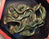 Handmade Sculpture. The Deep Sea Barhagger. Fantasy Art with a Magical