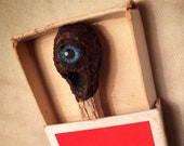 Handmade Sculpture. 'The Matchstick Men'. Fantasy Art