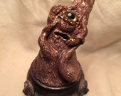 Handmade Sculpture. 'The Singing Barkbore'. Fantasy Art with a Magical Story