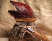 Handmade Sculpture. The Amoured Gorec Pupa. Fantasy Art with a Magical Backstory & Unique Certificate