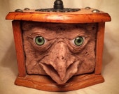 Handmade Sculpture. 'The Grand Germature. Fantasy Art with a Magical Backstory & Unique Certificate