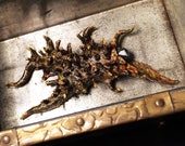 Handmade Sculpture. 'The Poison Tea Triffer'. Fantasy Art with a Magical Backstory & Unique Certificate