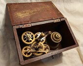 Handmade Sculpture. 'The Kraken Chime Caller'. Steampunk Art with a Magical Backstory & Unique Certificate