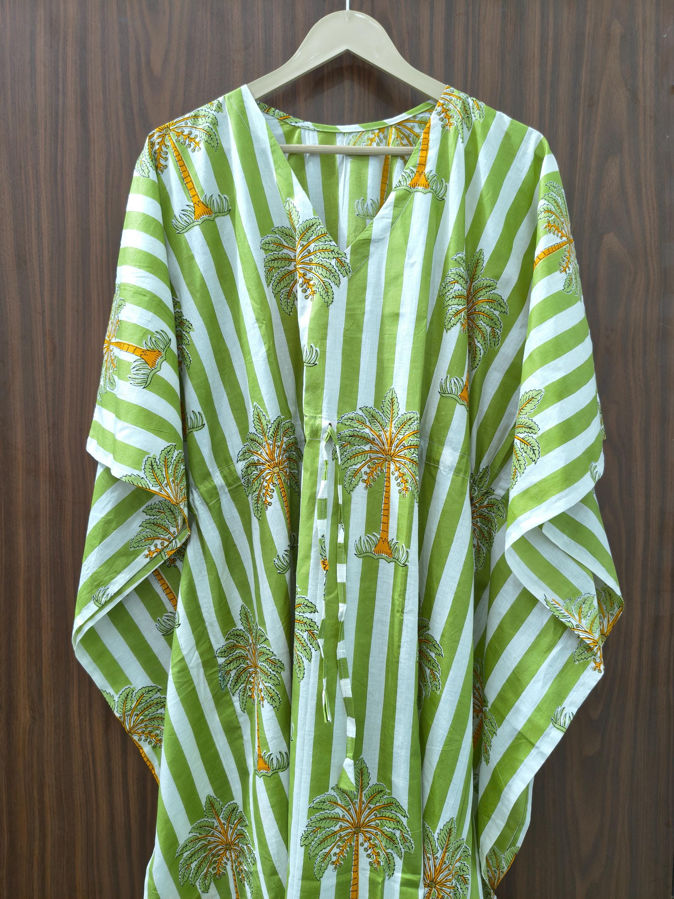 ted mosby green dress Brenda Palm-Print Dress main image 1