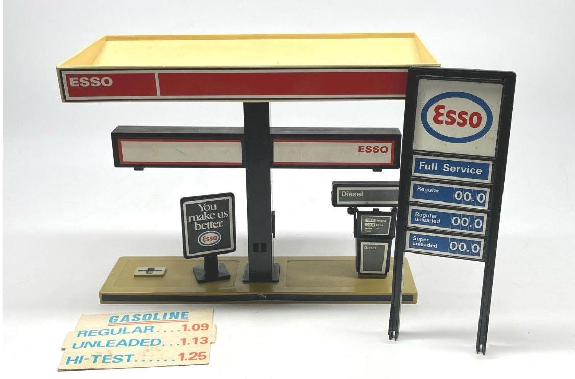 Toy Playmobil Gas Station Canada