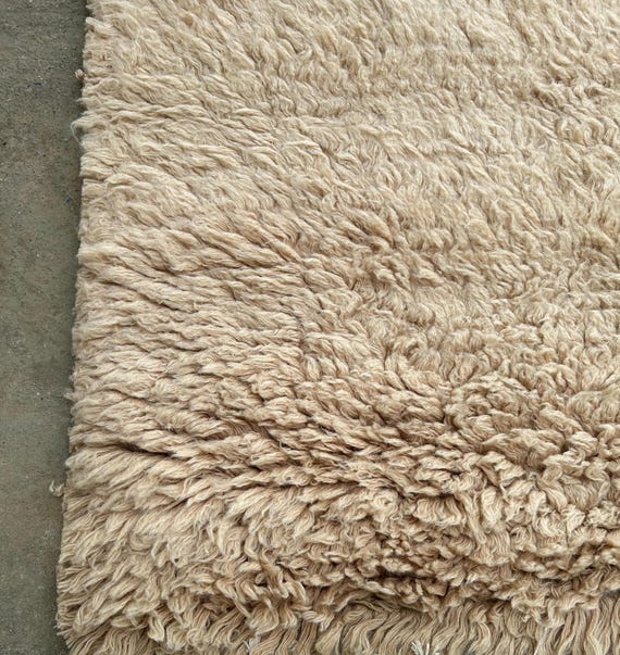 Beige REST SHAGGY WOOL Teppich Rechteck Form Teppich Nordische Knoten Für Wohnzimmer Minimalist Teppich für Zuhause Liebhaber handgemachter Teppich Wohnkultur Teppich