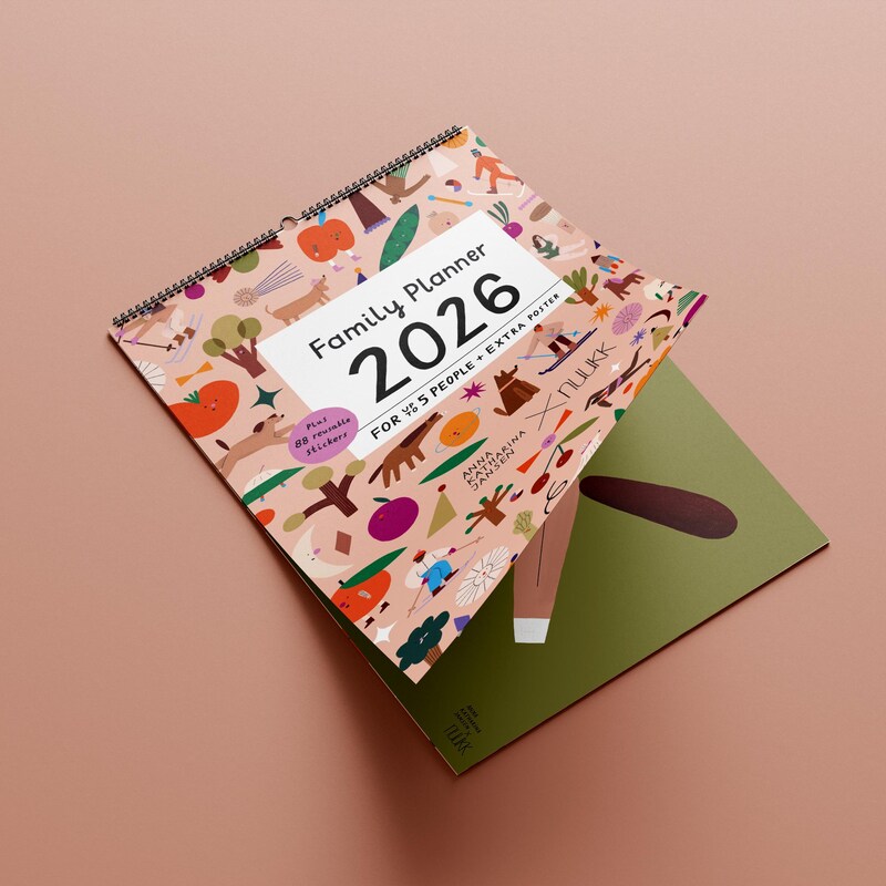 Familienplan 2026 - Etsy.de