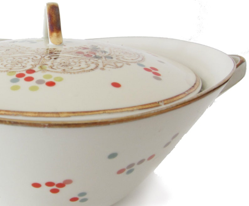 porcelain stickers clolourful dots