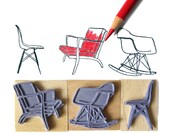 eames chair stamps