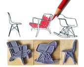 eames chair stamps