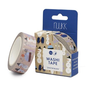 Washi Tape ""Schneemann"""