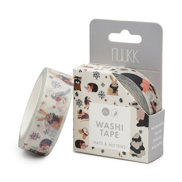 Washi Tape "Schals und Mützen"