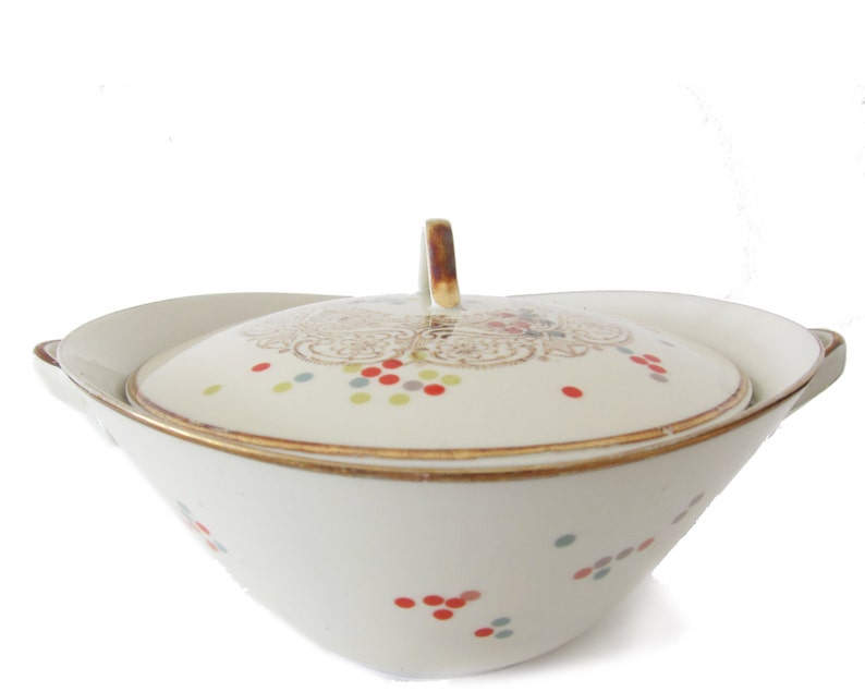 porcelain stickers clolourful dots
