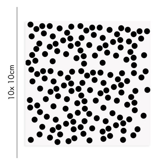 Black Circles Dots Sticker for Sale by edwinvisuals