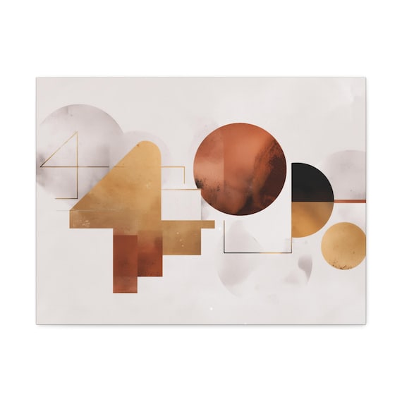 Stretched Canvas (17) Abstract Art.