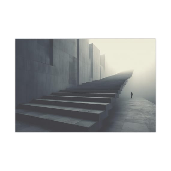 Matte Poster optical illusion (6) – Matte Finish, Modern Wall Decor