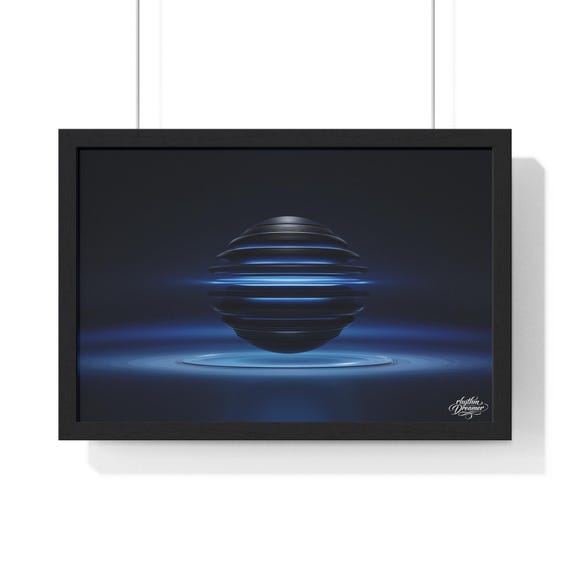 Horizontal Framed Poster (12) 3D Art available in 30 cm × 45 cm / 50 cm × 76 cm / 61 cm × 91 cm.