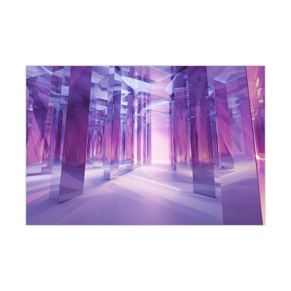 Matte Poster optical illusion (7) – Matte Finish, Modern Wall Decor