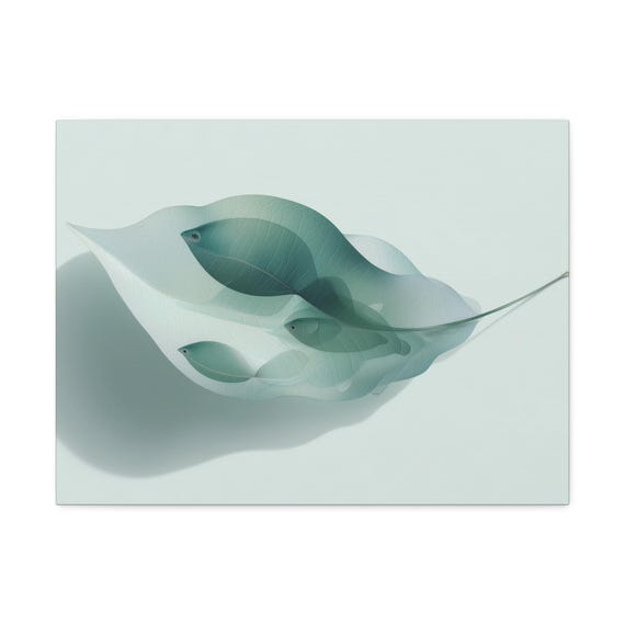 Stretched Canvas (8) Abstract Art.