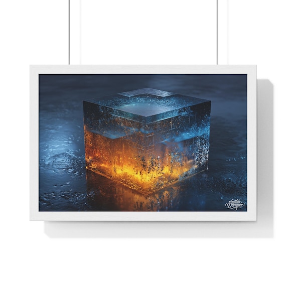 Horizontal framed Poster (4) 3D Art available in 30cm × 45cm / 50 cm × 76 cm / 61 cm × 91 cm.