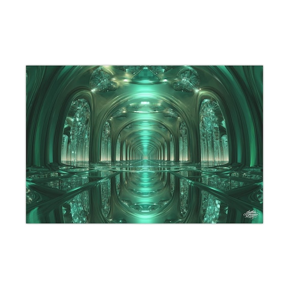 Matte Poster optical illusion (4) Available in 30 cm × 45 cm / 50 cm × 76 cm /  61 cm × 91 cm.