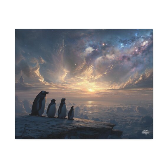 Canvas wall art 'Departure' — Wall art, interior decor. Available in 45 cm × 61 cm / 61 cm × 76 cm.