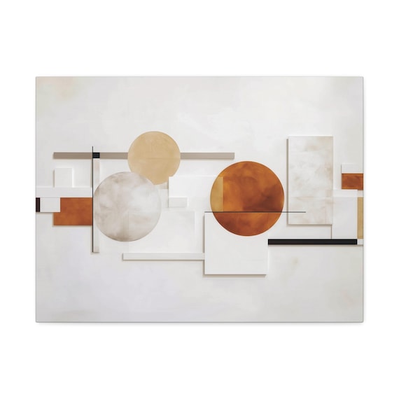 Stretched Canvas (18) Abstract Art.