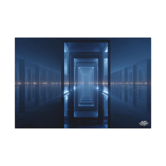 Matte Poster optical illusion (1) Available in 30 cm × 45 cm / 50 cm × 76 cm / 61 cm × 91 cm.