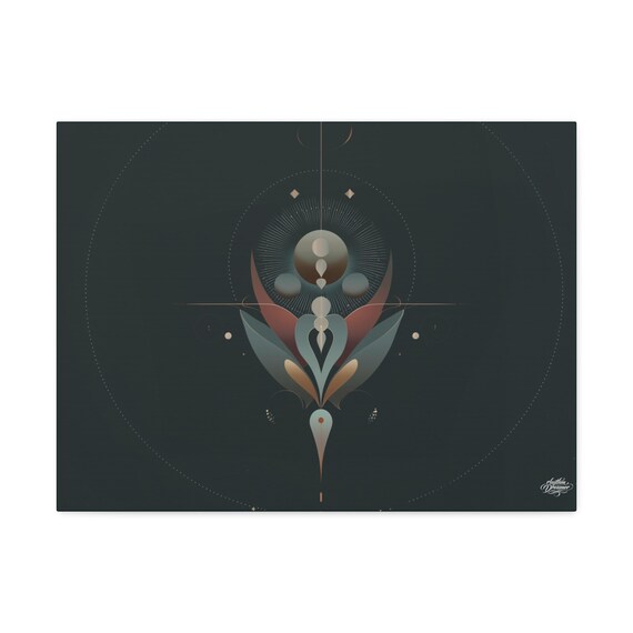 Stretched Canvas (8) Minimalistic geometry. Available in 45 cm × 61 cm / 61 cm × 76 cm.