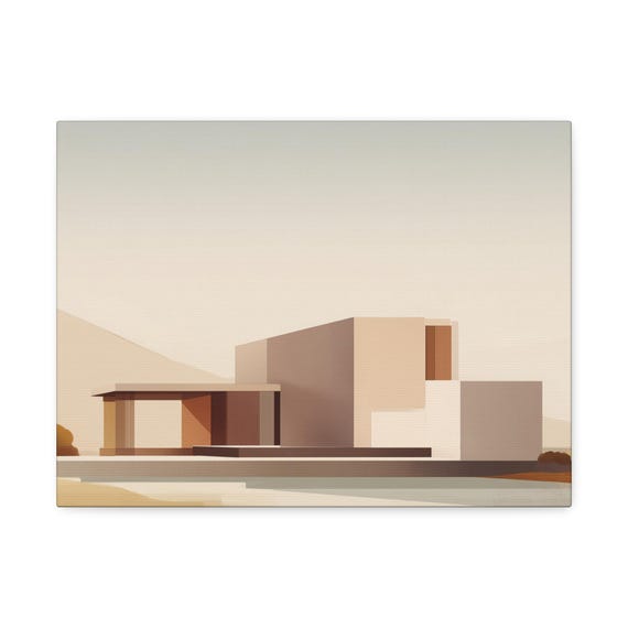 Stretched Canvas (21) Abstract Art.