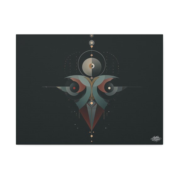 Stretched Canvas (9) Minimalistic geometry. Available in 45 cm × 61 cm / 61 cm × 76 cm.