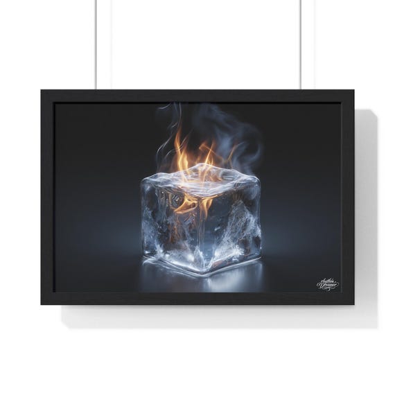 Horizontal framed Poster (2) 3D Art available in 30 cm × 45 cm / 50 cm × 76 cm / 61 cm × 91 cm.