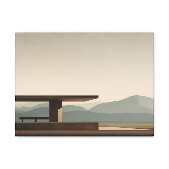 Stretched Canvas (4) Abstract Art.