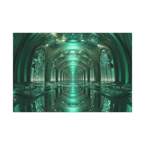 Matte Poster optical illusion (4) – Matte Finish, Modern Wall Decor