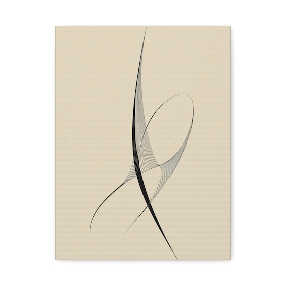 Stretched Canvas Abstract Art de 30 cm by 40 cm.