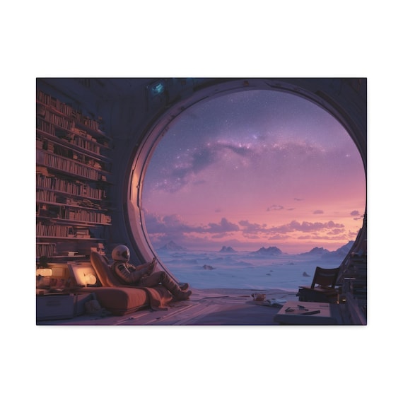 Canvas 'Reflections' Wall art, modern decor.