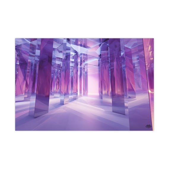 Matte Poster optical illusion (7) Available in 30 cm × 45 cm / 50 cm × 76 cm / 61 cm × 91 cm.