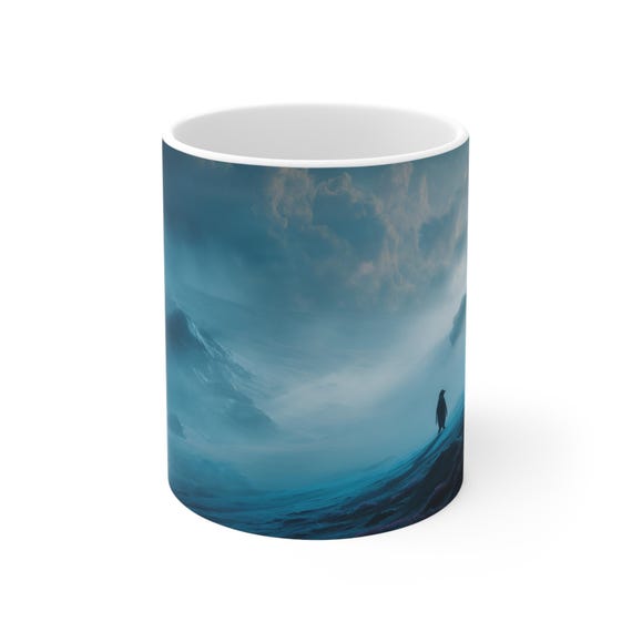Mug 'Journey' Space Art Mug – Ceramic Mug 330mL /11oz