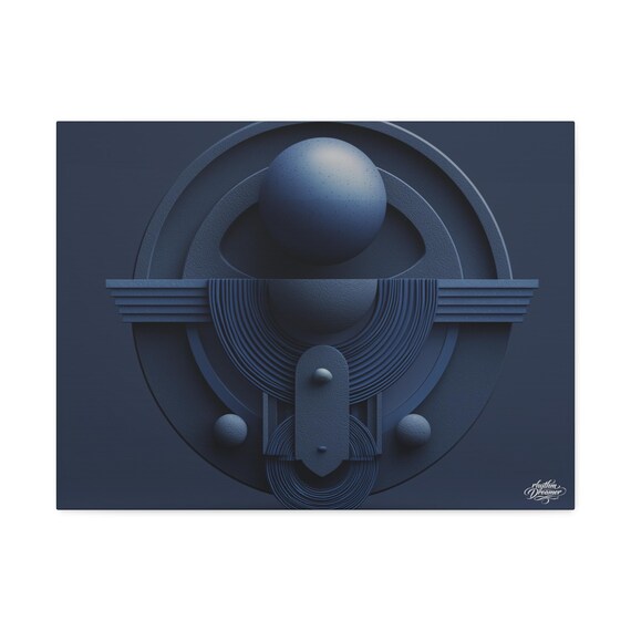 Stretched Canvas (5) Minimalistic geometry. Available in 45 cm × 61 cm / 61 cm × 76 cm.