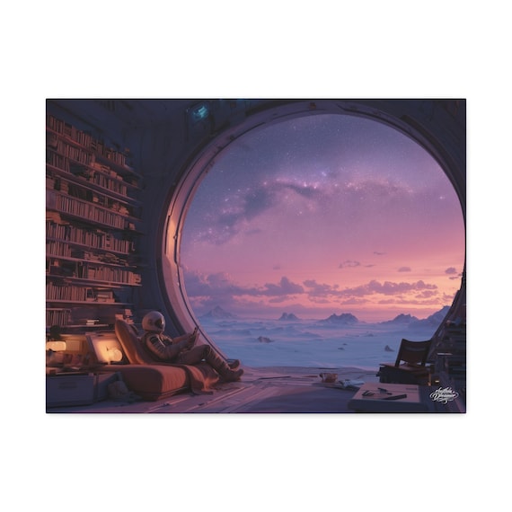 Canvas 'Reflections' Wall art, modern decor. Available in 45 cm × 61 cm / 61 cm × 76 cm.