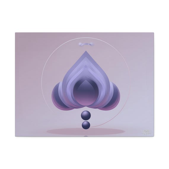 Stretched Canvas (3) Minimalistic geometry. Available in 45 cm × 61 cm / 61 cm × 76 cm.