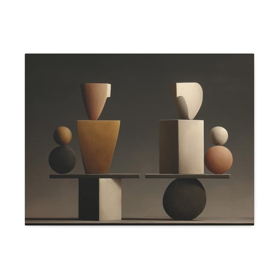 Stretched Canvas (20) Abstract Art.