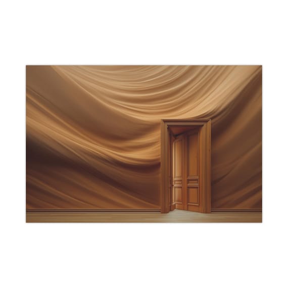 Matte Poster optical illusion (8) – Matte Finish, Modern Wall Decor.