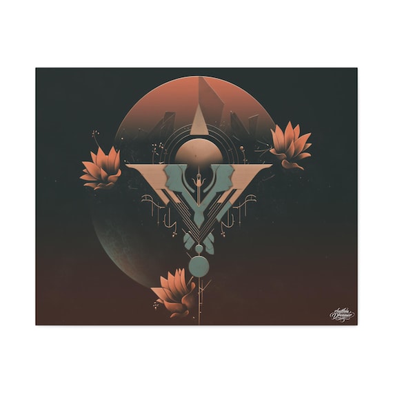 Stretched Canvas (20) Minimalistic geometry. Available in 61 cm × 76 cm.