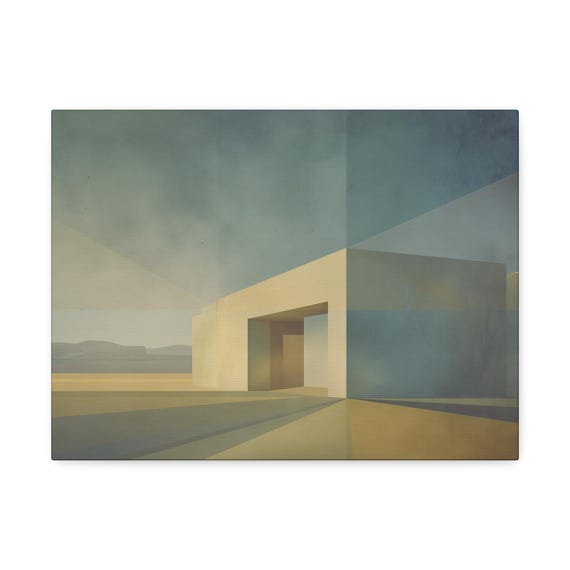 Stretched Canvas (3) Abstract Art.