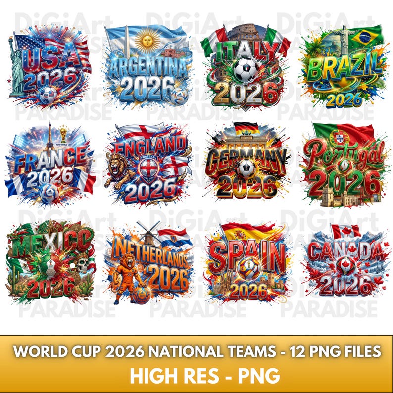 Coupe Du Monde 2026 quipes Nationales PNG Bundle International Soccer coupe-du-monde-2026-quipes-nationales-png-bundle-international-soccer