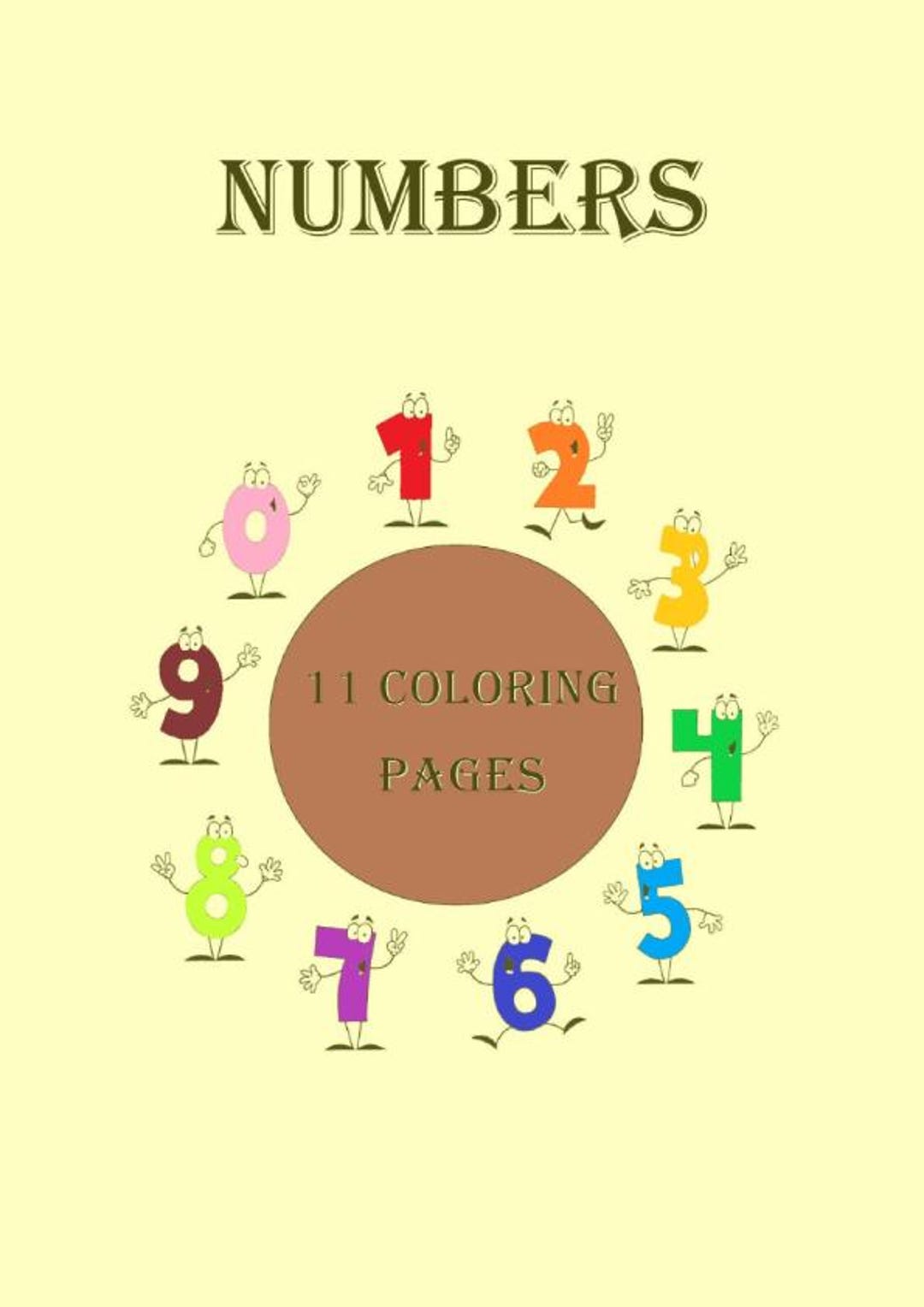 Number Coloring Book for Kids: Fun Educational Printable (PDF Download ...